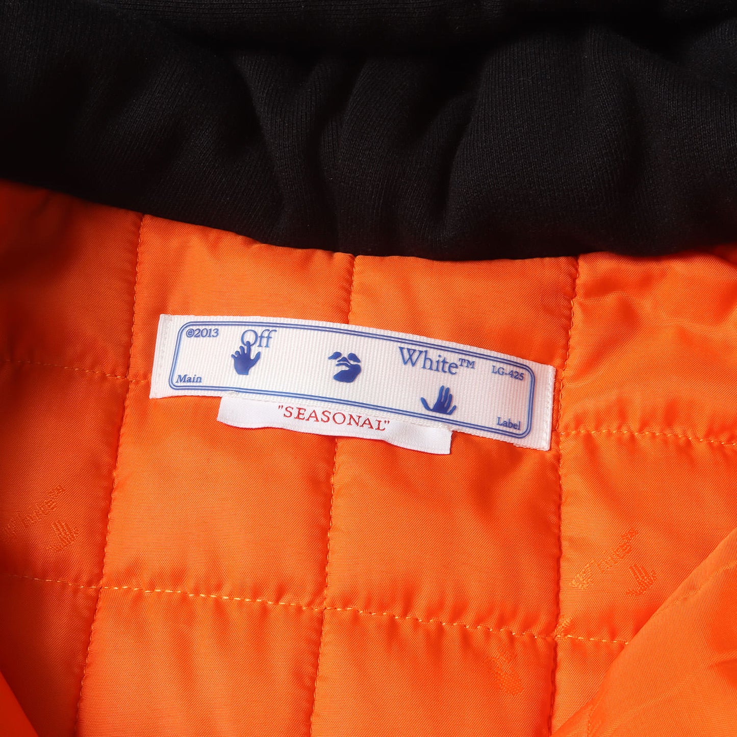 22AW フード付き 裏地キルティング チェックネル シャツジャケット
