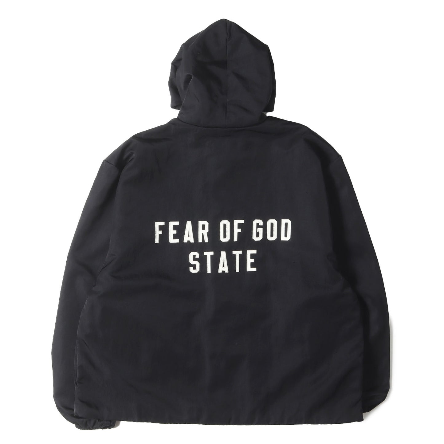 24AW FOG ESSENTIALS ヘビーナイロン フード付き コーチジャケット(Textured Nylon Hooded Coaches Jacket)