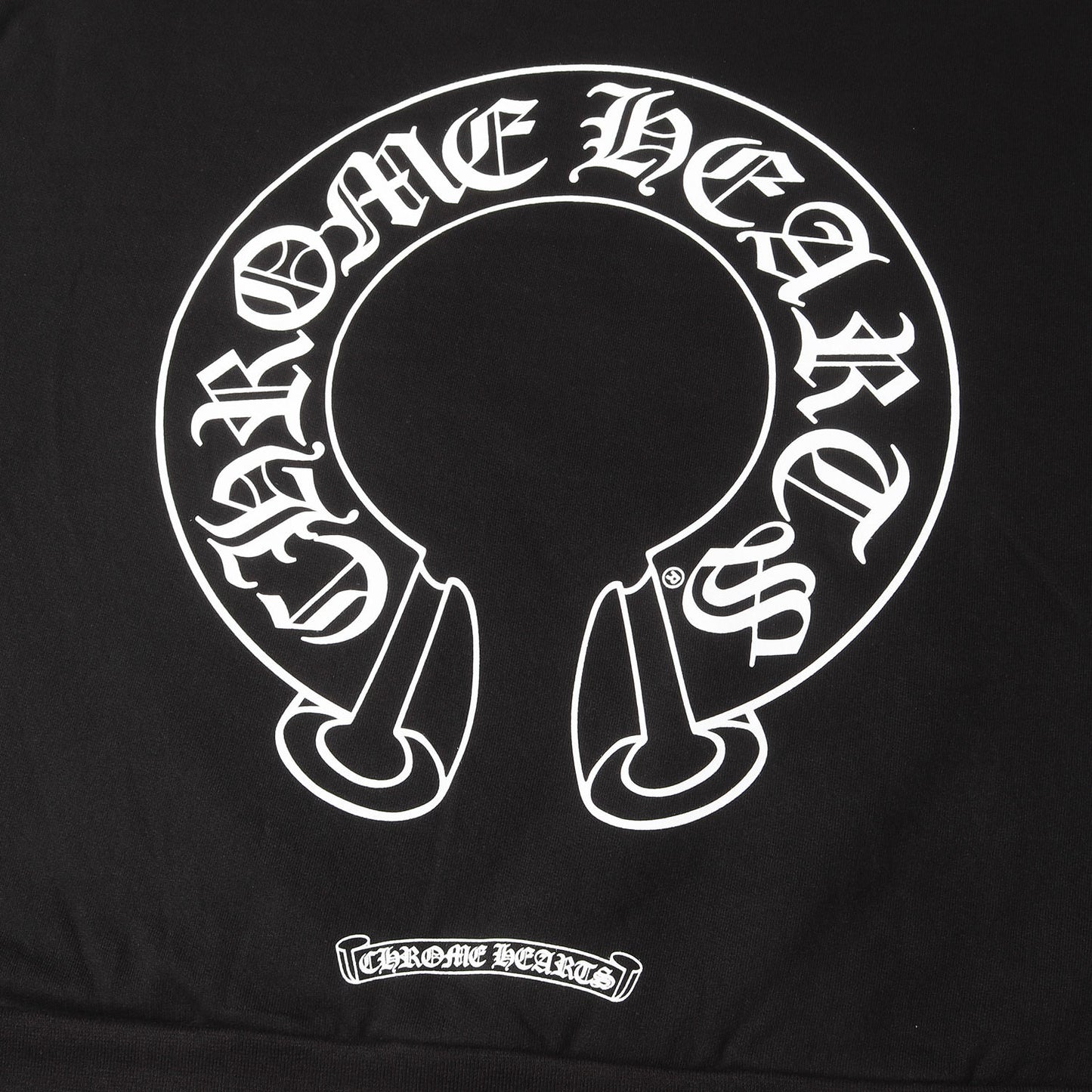 24SS ホースシュー&フローラルクロス クルーネック スウェット(SWTSHRT PLVR)