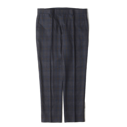 近年モデル チェックウール テーラードジャケット / スラックスパンツ スーツ(KENSINGTON)