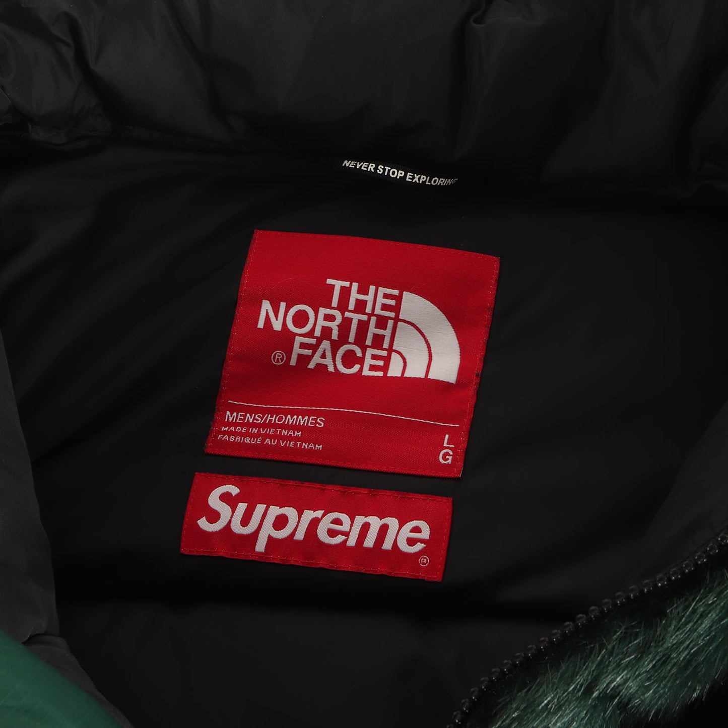 20AW ×THE NORTH FACE フェイクファー ヌプシ ダウンジャケット(Faux Fur Nuptse Jacket)