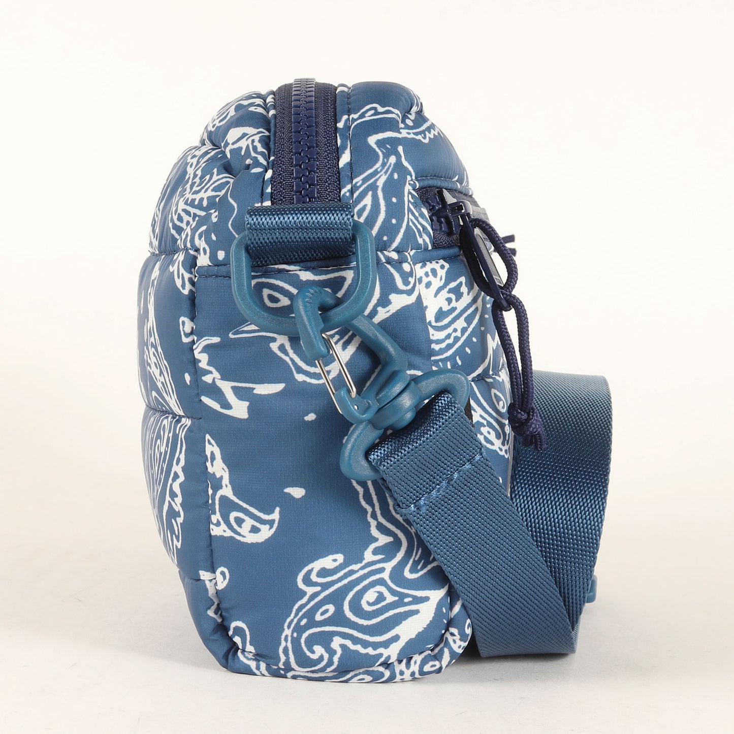 22AW ペイズリー柄 パファー サイド バッグ / ショルダーバッグ(Puffer Side Bag)