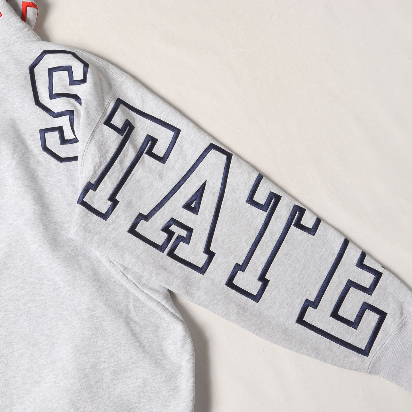 22AW ビッグロゴ刺繍 スウェットパーカー(State Hooded Sweatshirt)