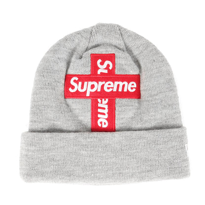 20AW ×NEW ERA クロスBOXロゴ ニット ビーニー(Cross Box Logo Beanie)