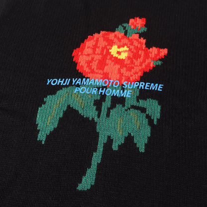 ×Yohji Yamamoto ローズ ウールニット セーター(Sweater)