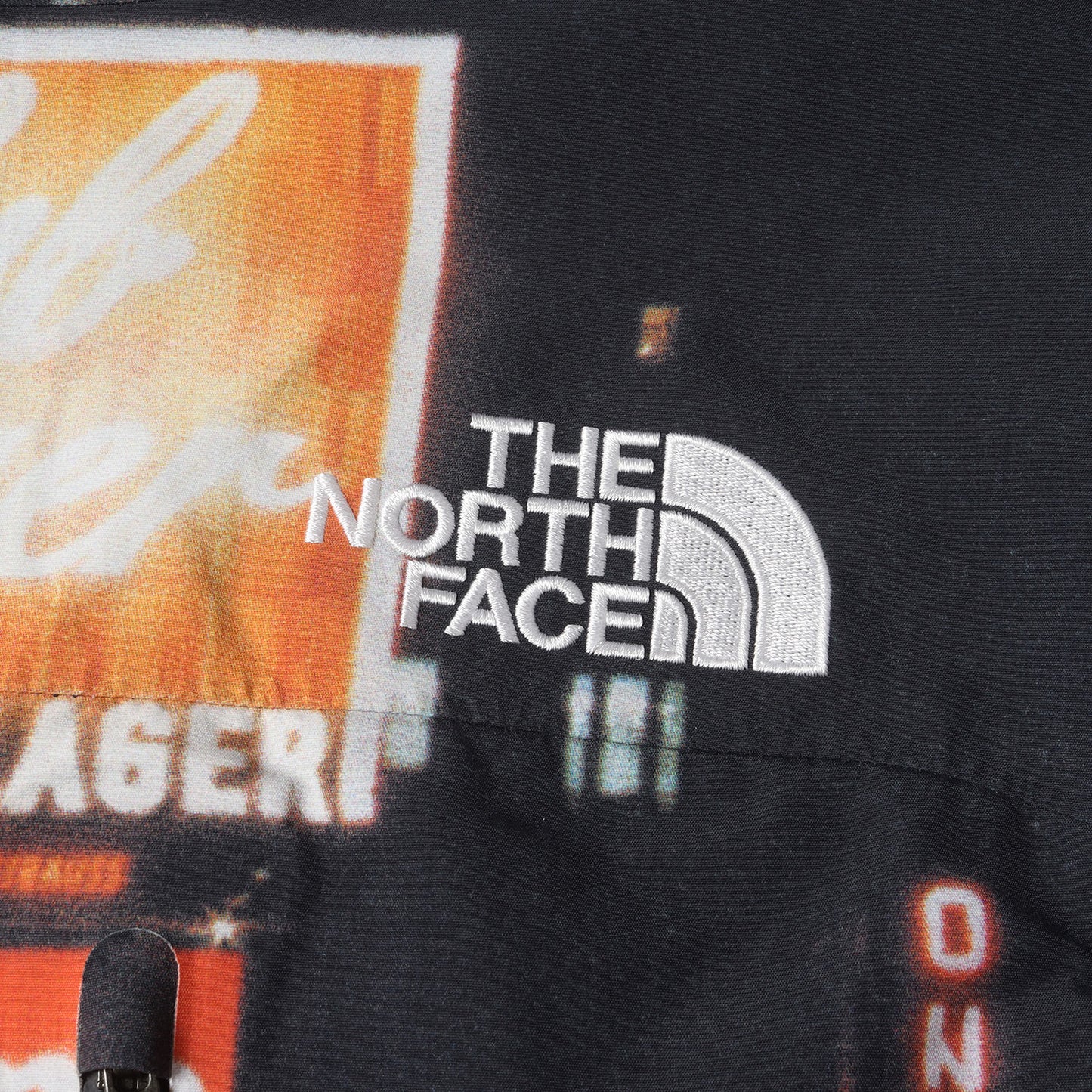 22AW ×THE NORTH FACE タイムズスクエア柄 テープドシーム シェル ジャケット(Taped Seam Shell Jacket)