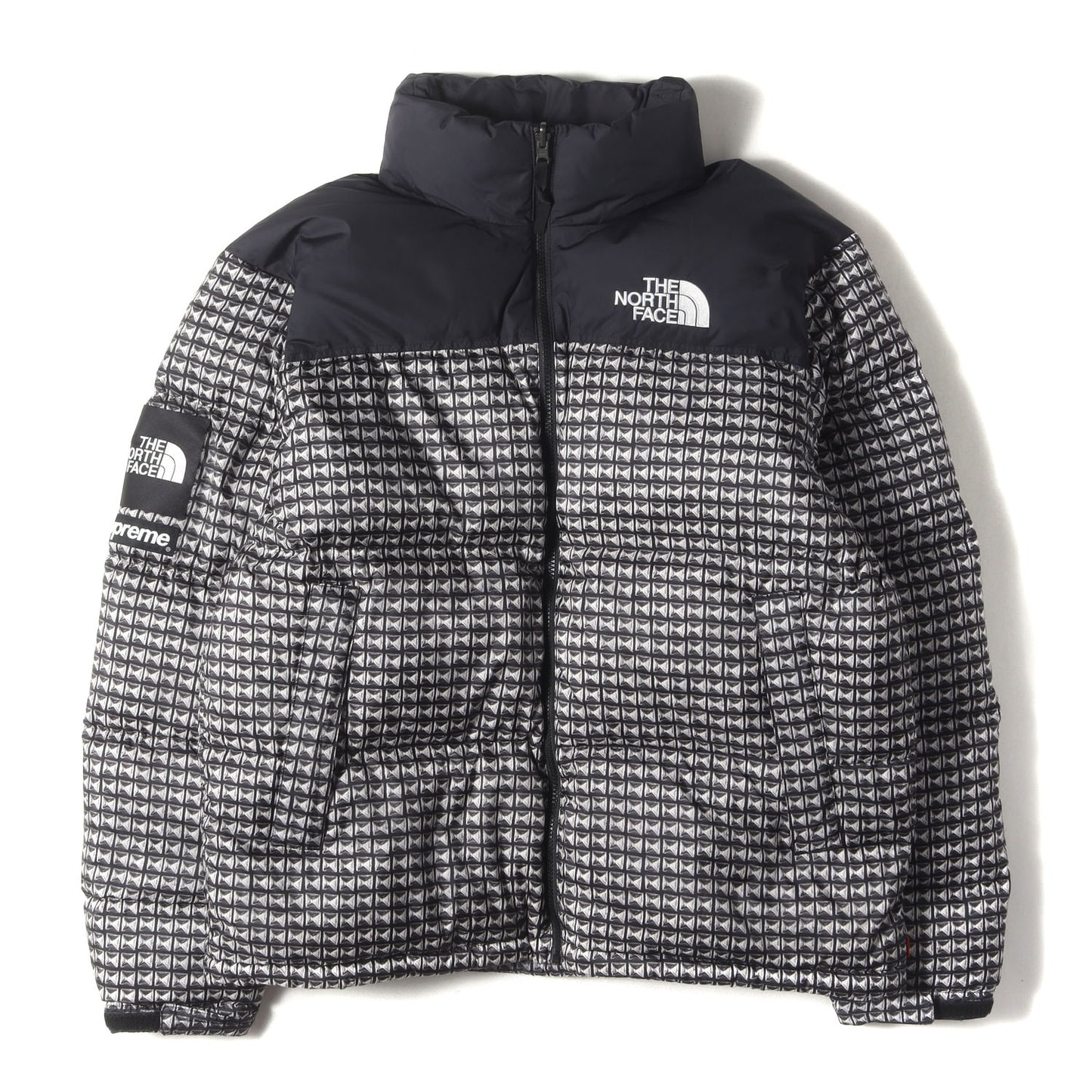 21SS ×THE NORTH FACE スタッズ柄 ヌプシ ダウンジャケット(Studded Nuptse Jacket)
