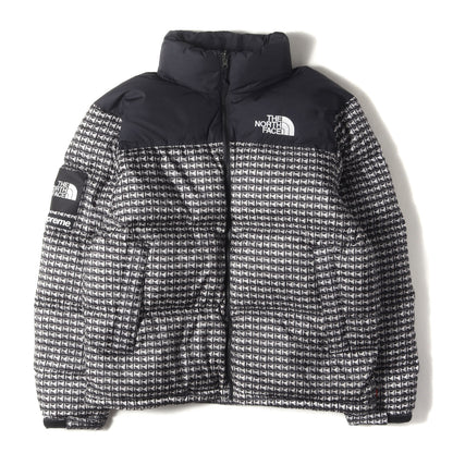 21SS ×THE NORTH FACE スタッズ柄 ヌプシ ダウンジャケット(Studded Nuptse Jacket)