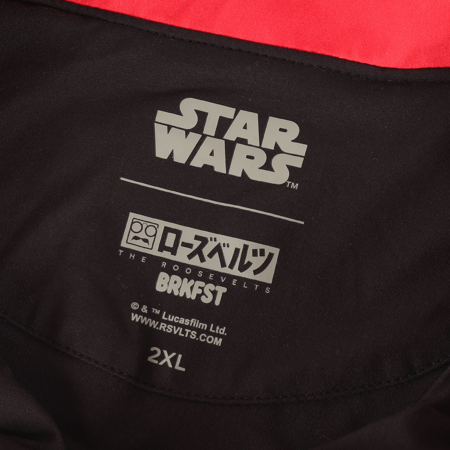 25SS ×STAR WARS アナキン・スカイウォーカーモデル ゴルフ ハーフジップ トップ