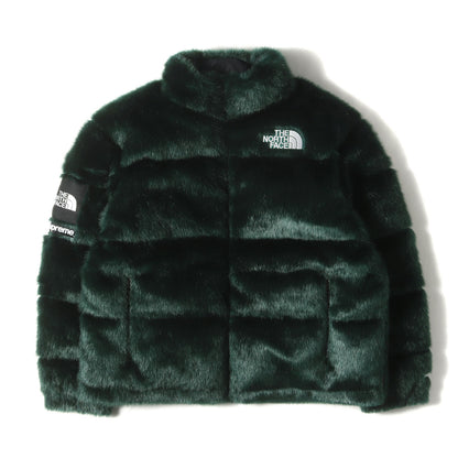 20AW ×THE NORTH FACE フェイクファー ヌプシ ダウンジャケット(Faux Fur Nuptse Jacket)