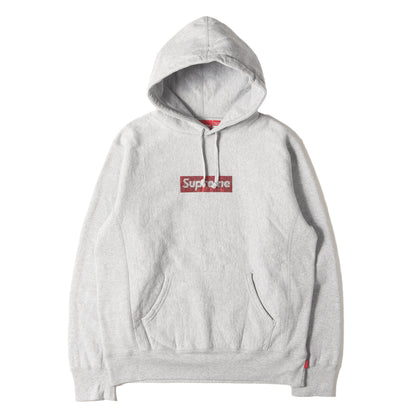 25周年記念 スワロフスキー BOXロゴ スウェットパーカー(Swarovski Box Logo Hooded Sweatshirt)
