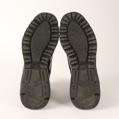オブリーク レザー コンバットブーツ(COMBAT MID TOP BOOTS)