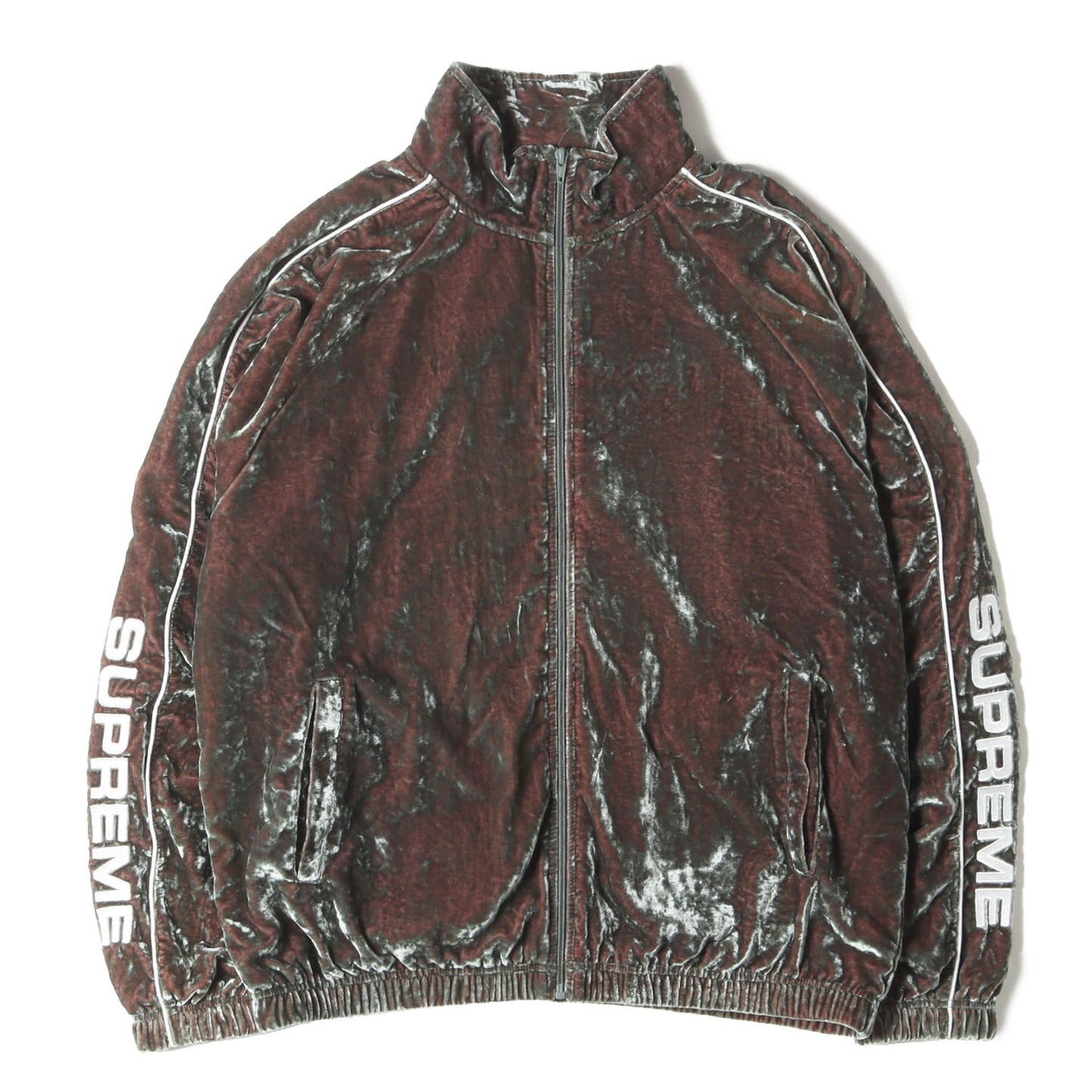 23AW クラッシュド ベロア トラックジャケット(Crushed Velvet Track Jacket)