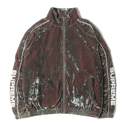 23AW クラッシュド ベロア トラックジャケット(Crushed Velvet Track Jacket)