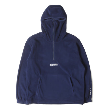 24AW ポーラテックフリース フェイスマスク ハーフジップパーカー(Polartec Facemask Half Zip Hooded)