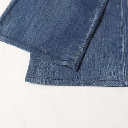 ヴィンテージ加工 ストレッチ デニムパンツ