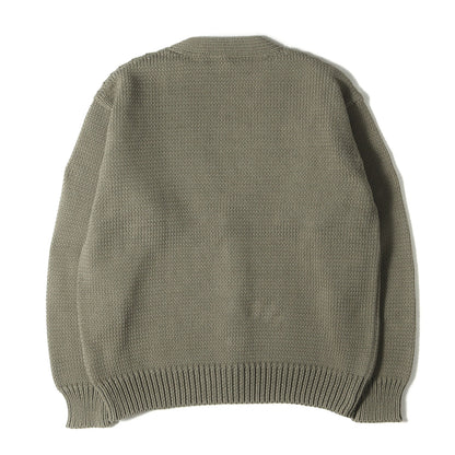 22AW OWロゴ ニット カーディガン(OW PATCH KNIT CARDIGAN)