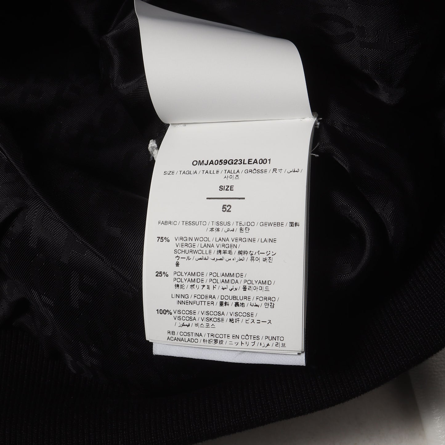23AW ワッペンロゴ 袖レザー メルトン スタジャン(Logic Bomber Jacket)