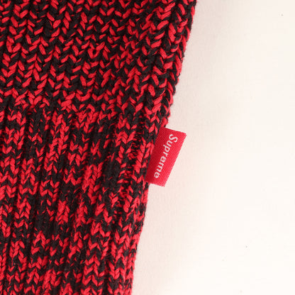 21AW メランジ リブ コットンニット セーター(Melange Rib Knit Sweater)