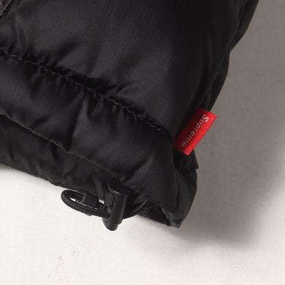 22AW ×THE NORTH FACE タイムズスクエア柄 ハーフジップ プルオーバー ダウンジャケット(800-Fill Half Zip Hooded Pullover)