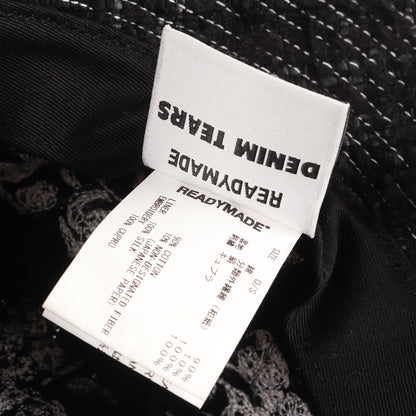 23SS ×DENIM TEARS フラワー刺繍 ツイード バケットハット(TWEED BUCKET HAT)