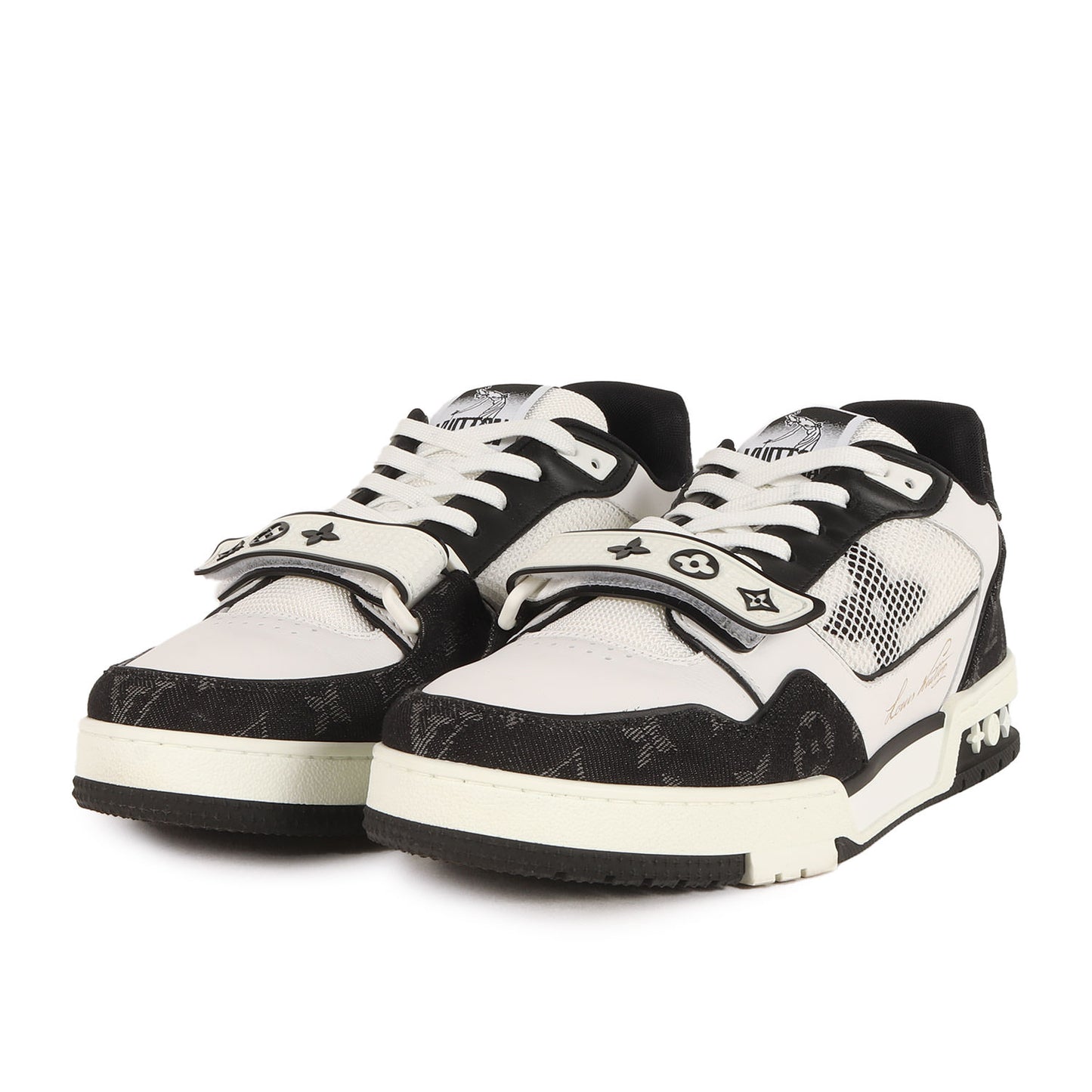 LV トレイナー ベルクロ モノグラム スニーカー(MS0223 LV Trainer)