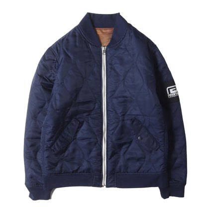 グラフィック キルティング リバーシブル ボンバージャケット(FANGS REVERSIBLE JACKT)