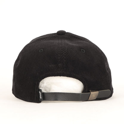 23AW ブランドロゴ刺繍 コーデュロイ 6パネルキャップ(Spin Logo Corduroy Cap)