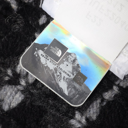 22AW ×THE NORTH FACE ノルディック柄 ジップ ウールニット セーター(Zip Up Hooded Sweater)