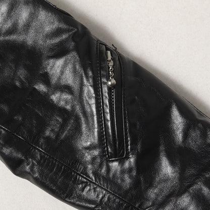 00s サンダーボルト3 レザー ダブル ライダースジャケット