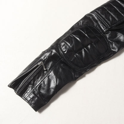 00s サンダーボルト3 レザー ダブル ライダースジャケット