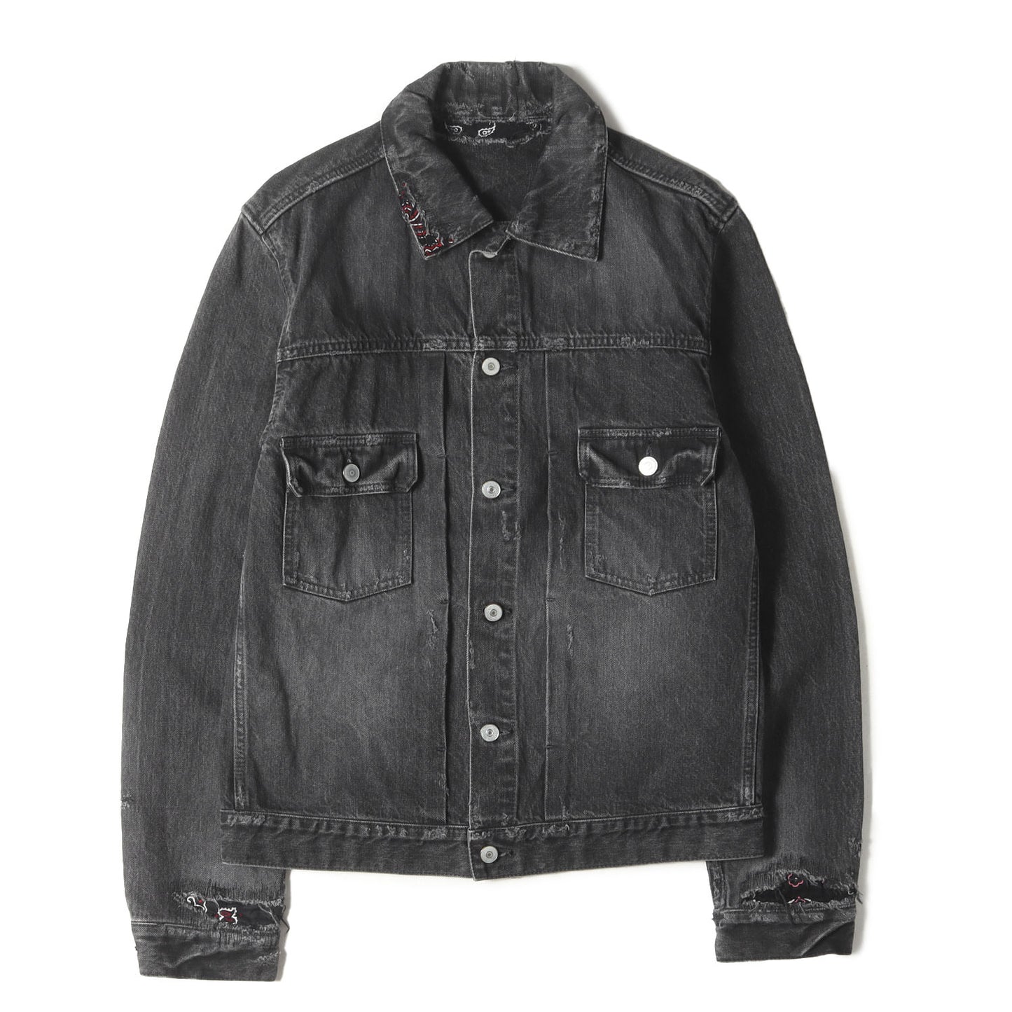 ×Edit DENIM バンダナリペア加工 2ndタイプ デニムジャケット