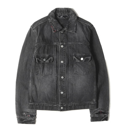 ×Edit DENIM バンダナリペア加工 2ndタイプ デニムジャケット