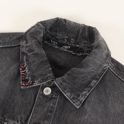 ×Edit DENIM バンダナリペア加工 2ndタイプ デニムジャケット