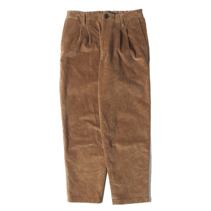 ストレッチ コーデュロイ 2タック イージーパンツ