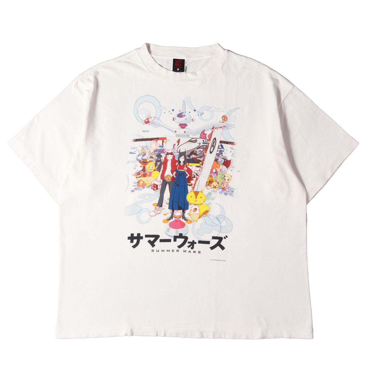 24AW ×サマーウォーズ ヴィンテージ加工 Tシャツ(SG_SS TEE / SUMMER WARS)
