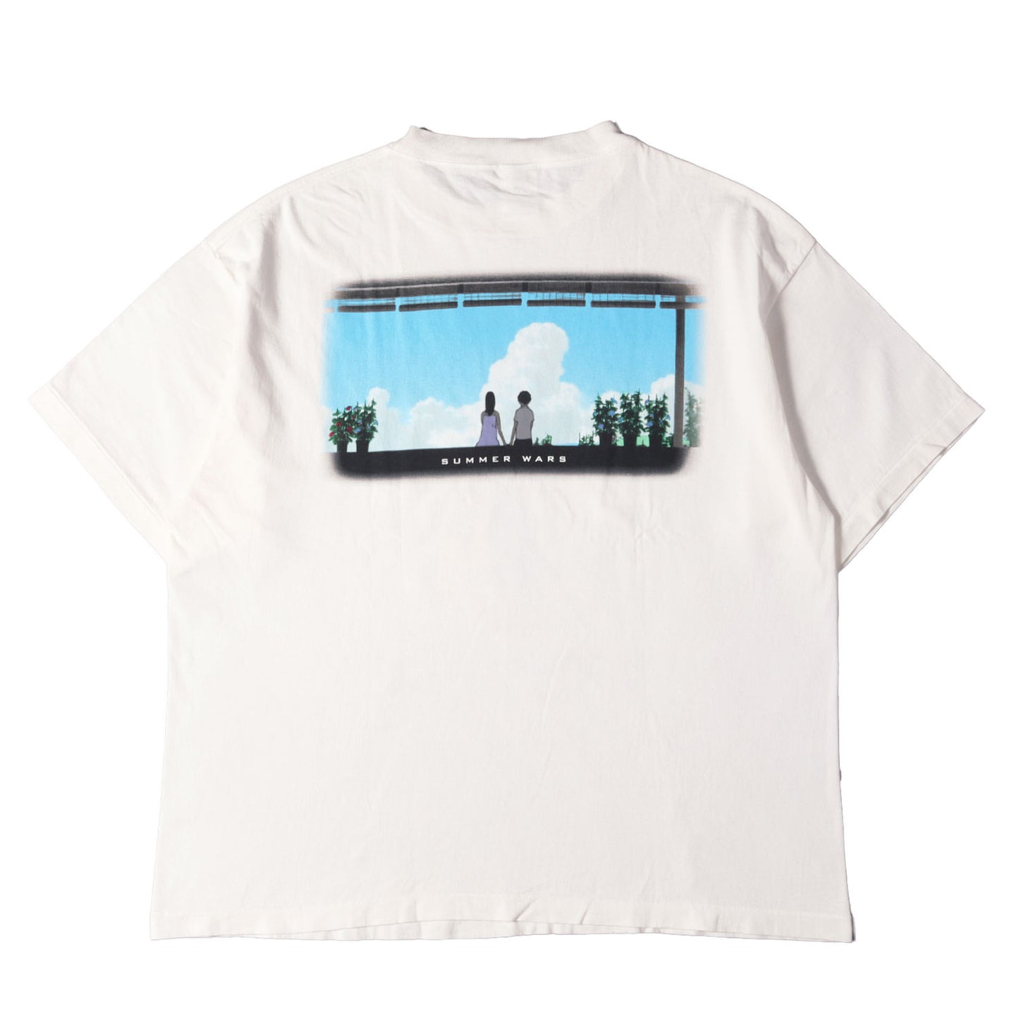 24AW ×サマーウォーズ ヴィンテージ加工 Tシャツ(SG_SS TEE / SUMMER WARS)