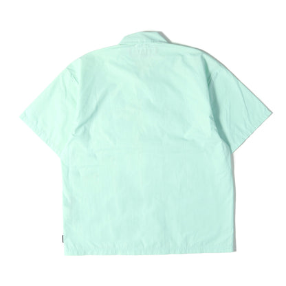 25SS ワッペン付き T/C ワーク 半袖シャツ(CLASSIC WORK SHIRT SS-1)