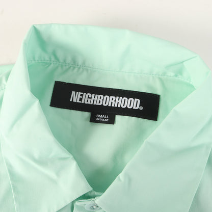 25SS ワッペン付き T/C ワーク 半袖シャツ(CLASSIC WORK SHIRT SS-1)