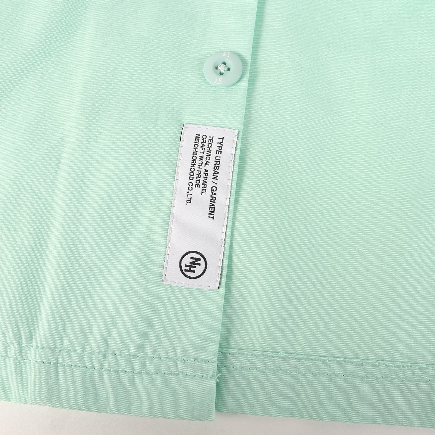 25SS ワッペン付き T/C ワーク 半袖シャツ(CLASSIC WORK SHIRT SS-1)
