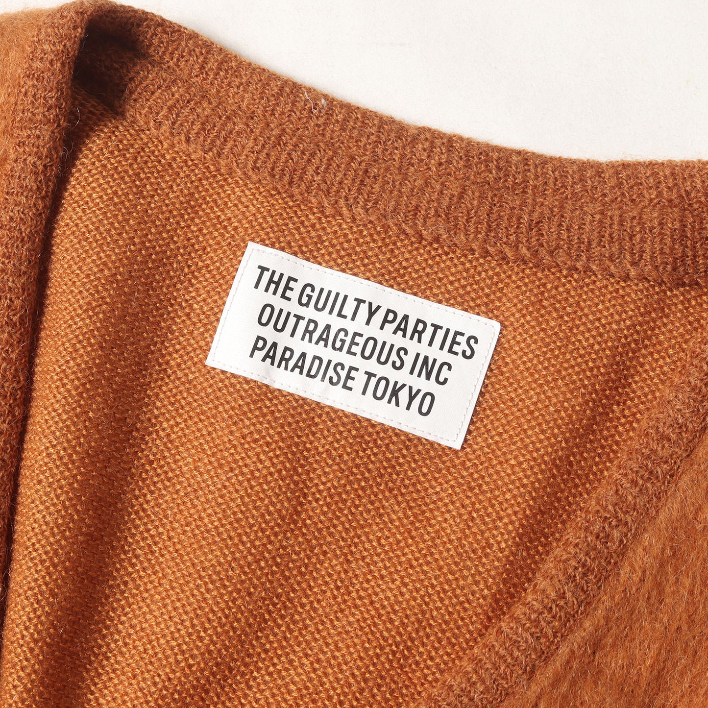 22AW モヘヤニット カーディガン(MOHAIR CARDIGAN)