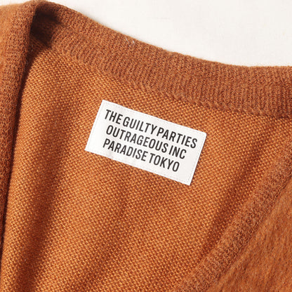 22AW モヘヤニット カーディガン(MOHAIR CARDIGAN)