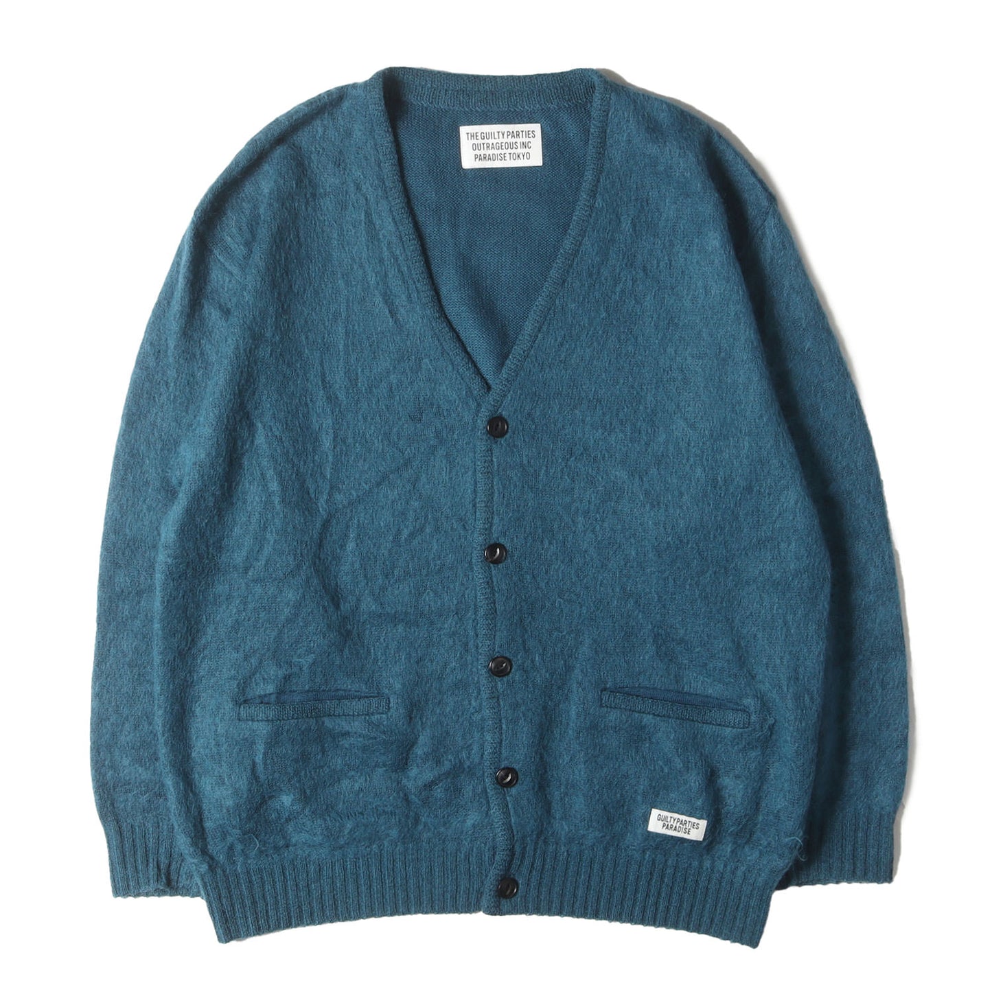 22AW モヘヤニット カーディガン(MOHAIR CARDIGAN)