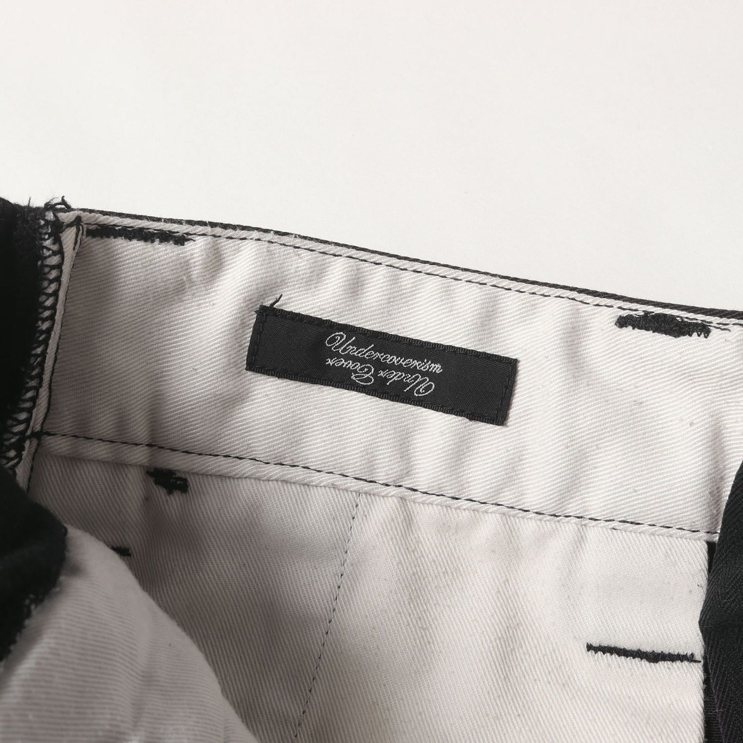 ×Dickies ツギハギスウェット コンビ ワークチノパンツ