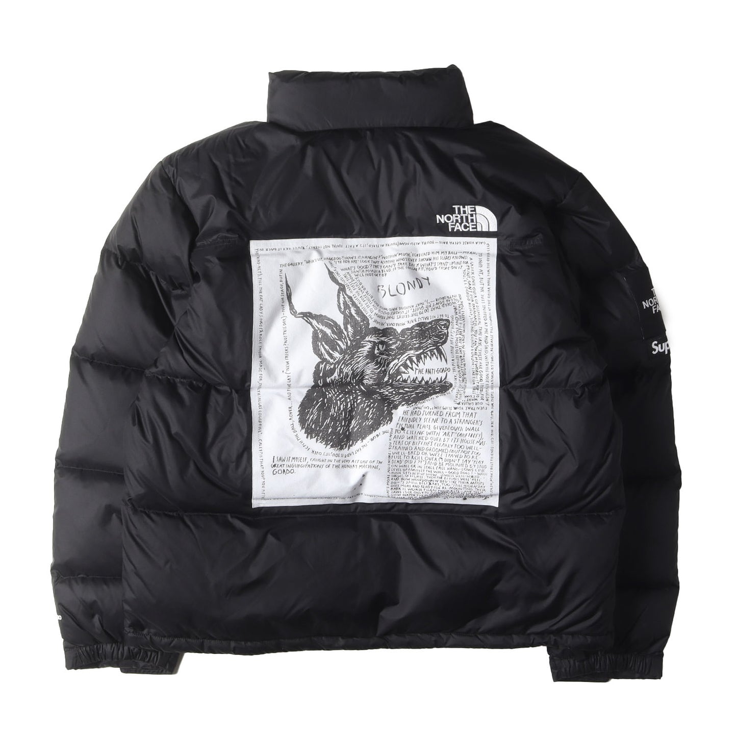 24AW ×THE NORTH FACE パッチ付き ヌプシ ダウンジャケット(Nuptse Jacket)