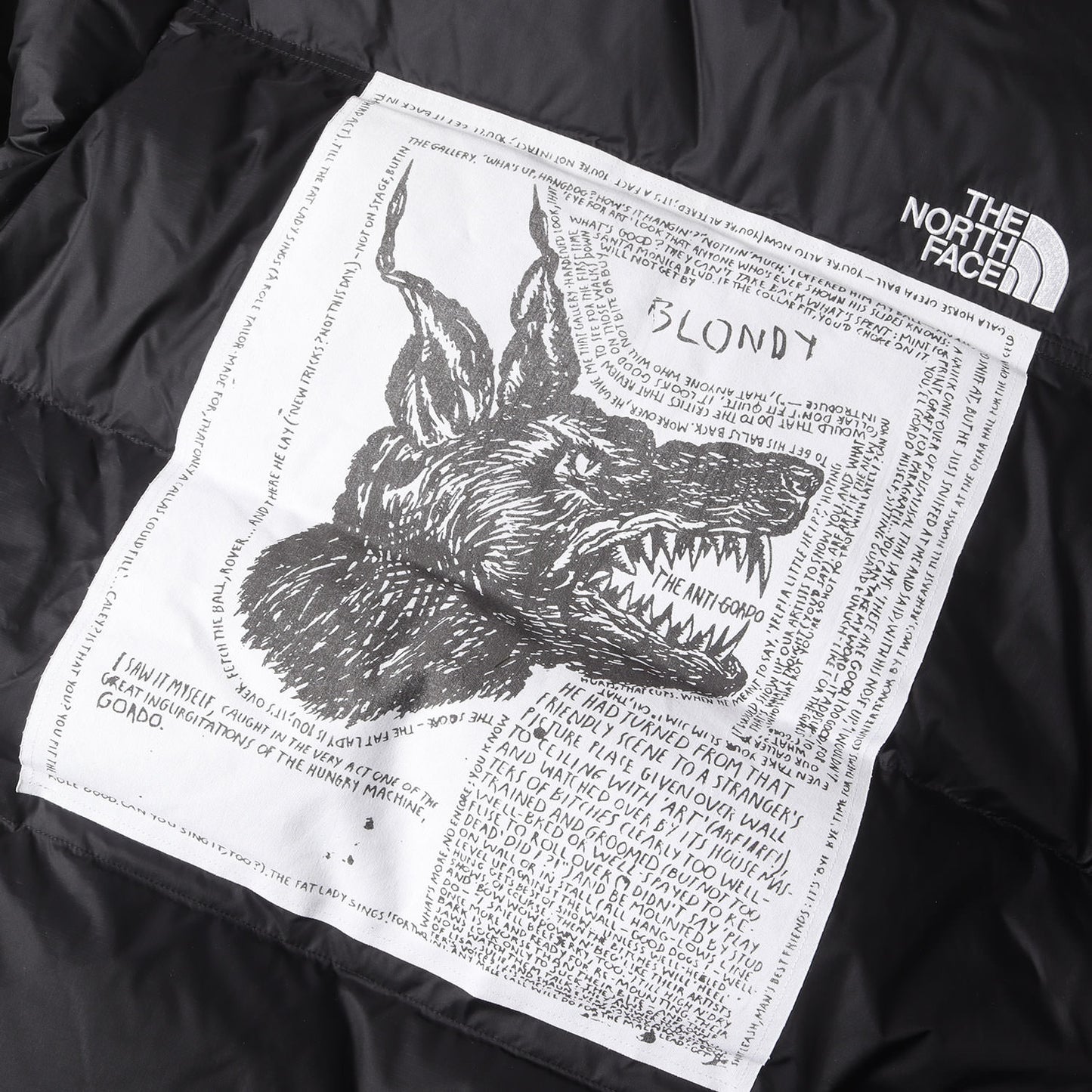 24AW ×THE NORTH FACE パッチ付き ヌプシ ダウンジャケット(Nuptse Jacket)