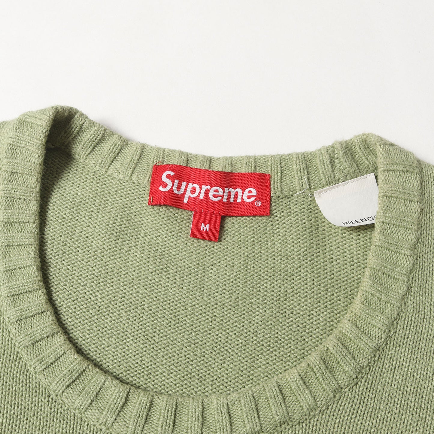 22SS トーナルロゴ コットンニット セーター(Tonal Paneled Sweater)