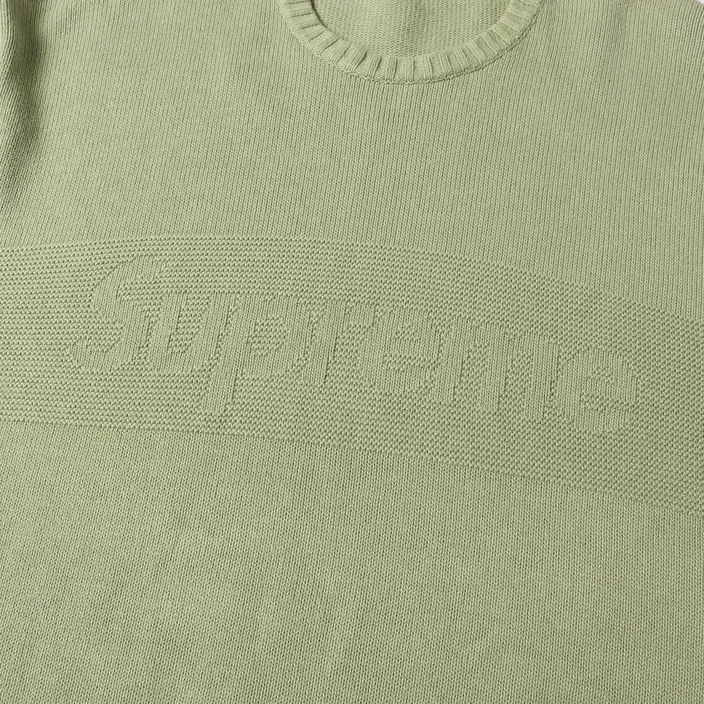 22SS トーナルロゴ コットンニット セーター(Tonal Paneled Sweater)