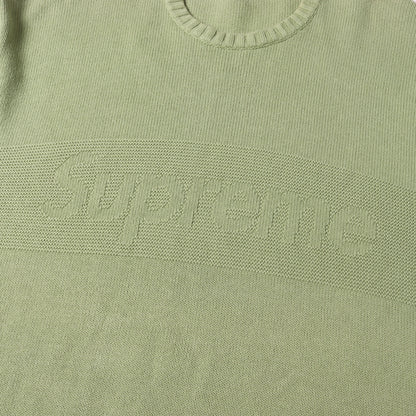 22SS トーナルロゴ コットンニット セーター(Tonal Paneled Sweater)