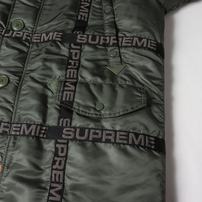 ロゴテープデザイン N-3B フライトジャケット(Logo Tape N-3B Parka)